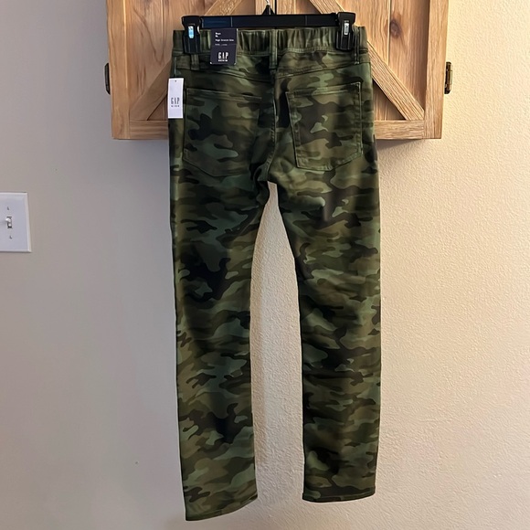 (12) GAP Denim Camo Stretch Slip-on Slim Leg Sits Below Waist Cozy washwell - Picture 4 of 10